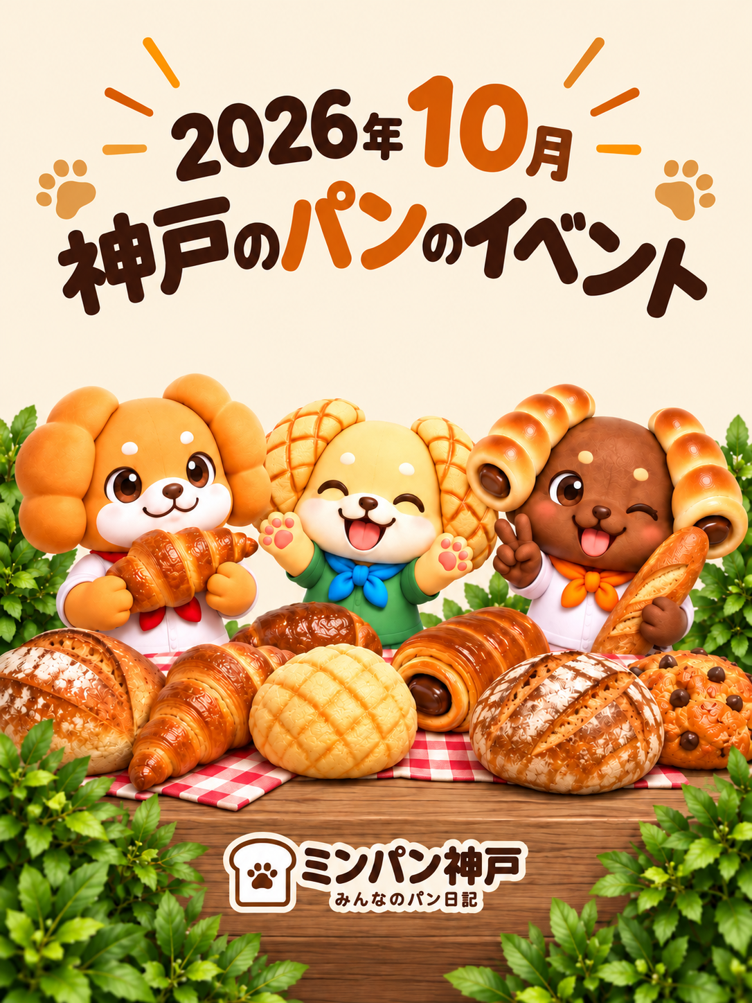 2026年10月｜神戸のパンイベントまとめ。今月どこ行く？
